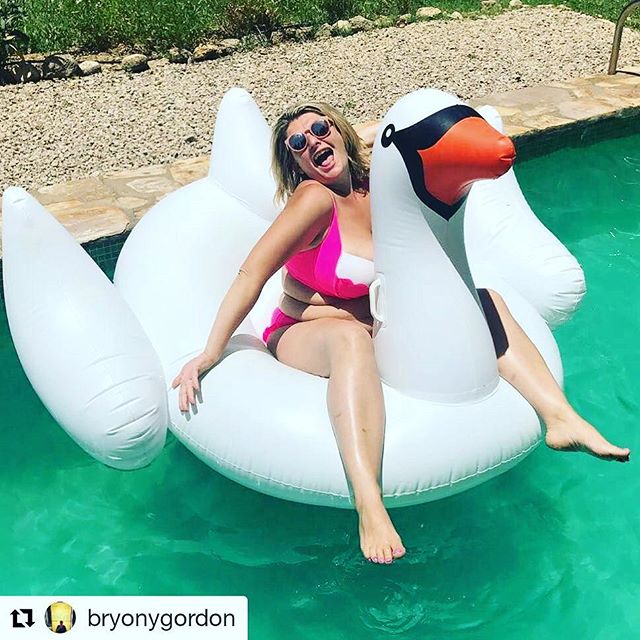 Loving this post below by @bryonygordon 
And this is such an inspiring and positive post for all those women out there who are ashamed of their bodies as they are less than perfect.

I work with clients for lifestyle, image and lifechange.
So many women don't love their bodies and often won't even look in the mirror.

Be proud of who you are.


@bryonygordon (@get_repost)
It's that time of year when people start to worry about getting bikini-body ready. As someone better than me once said: get a bikini, put it on your body, and you're ready! I stopped using filters a while ago (other than to make a picture clearer when the light is shit). In this photo I've decided to use the delicious rolls of flab that I have had since I stopped giving a fuck about what anybody thinks about my body. And I don't know if I mentioned, but I ran a marathon with those rolls of flab. So whatever your shape or size this summer, own it. And if you don't think you can own it, just channel your inner swan princess instead. Because ANYONE can rock a giant pool inflatable. with thanks to @lauralouisewilkins for the giant pool inflatable and the pic. EDIT: bikini by @debenhams