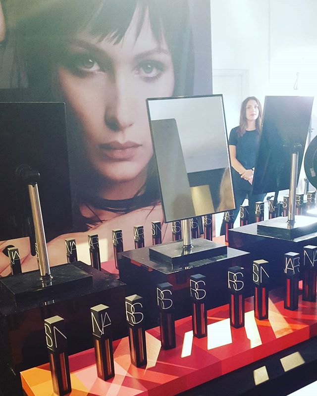 Love love love Nars cosmetics! 
At the launch of their new powermatte lip pigment. Great intense colours. The naturals will work so well for my lifestyle clients who want lasting colour on their lips for their daytime looks.

@narsissist @bellahadid
