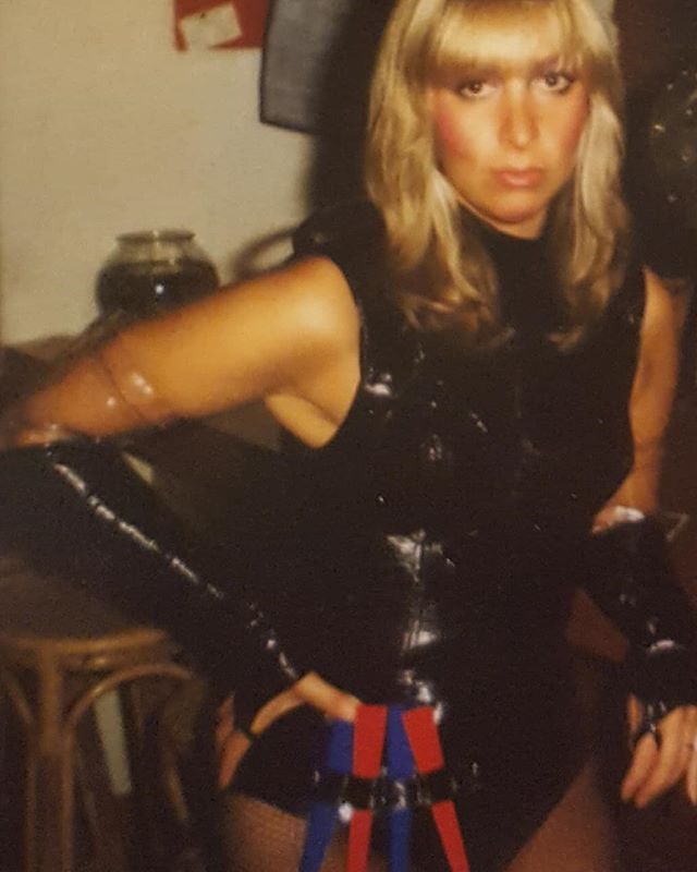 Throwback to me in a Halloween party costume a hundred years ago. Maybe I was around age 26.....
.
Think the dress code may have been tarts and vicars! 
I'm obviously not the vicar.
.
.
.
.
. .