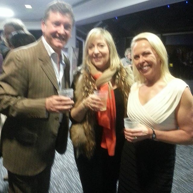 With Jayne Torvill and Christopher Dean in Brighton a few years ago.

@dancingonice