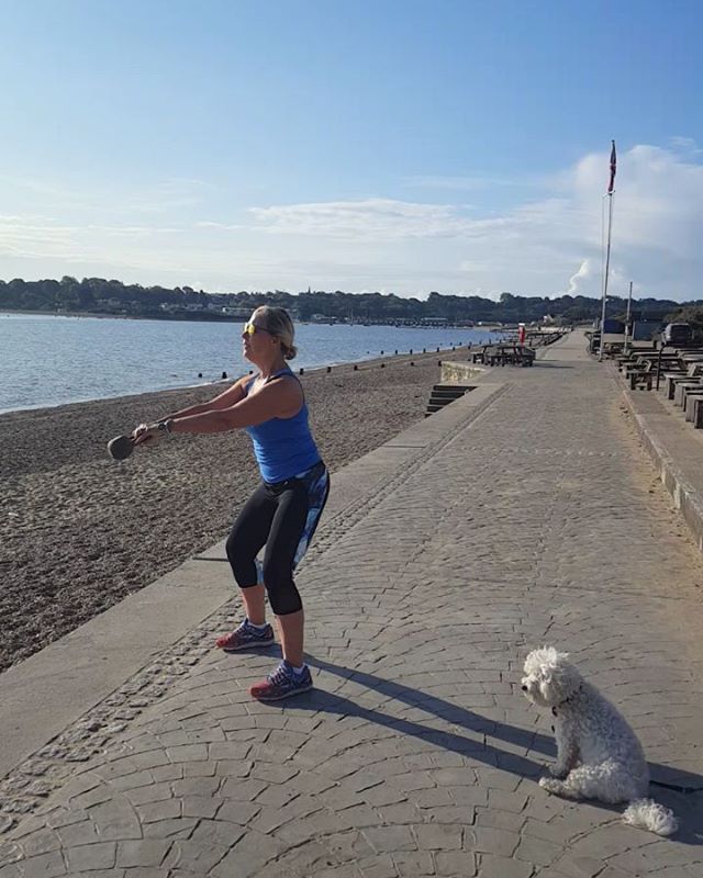 Bring on Summer! 
Missing my training last Summer by the beach. Back to the exercise studio today for a barrecore class.  @misslucy_lou the bichonXwestie is missing the beach too.

I try to do some type of exercise and training at least 4 days a week together with a healthy eating regime. Pilates for core and glute  strength especially and overall body alignment. Boxing for HIIT. Barre class for core glutes and toning. Abd if no time for anything else a short brisk walk.